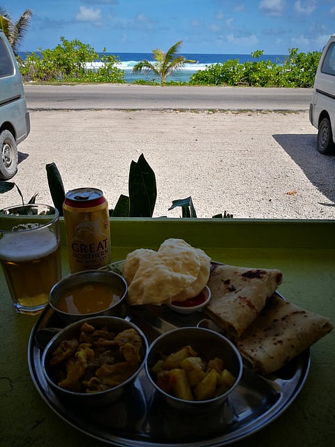 Enjoy meals with stunning ocean views